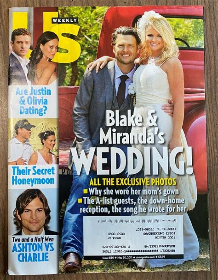 Capturing Love: Blake Shelton And Miranda Lambert Wedding Pics