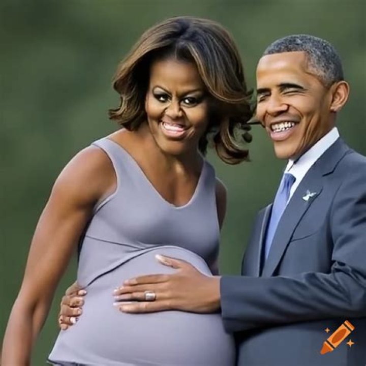 Capturing The Moments: Michelle Obama Pregnancy Pic
