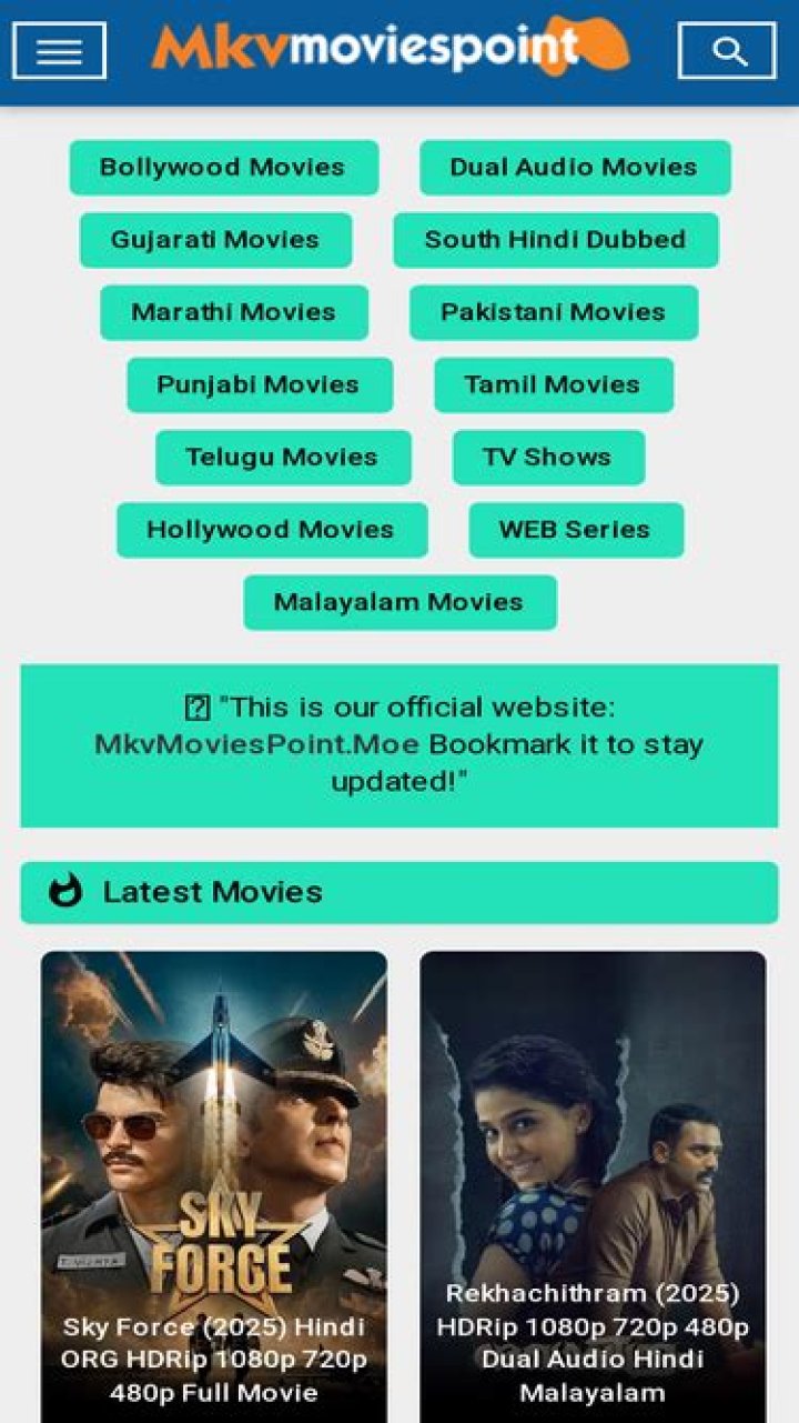 Discover Premium MKV Movies At MoviesPoint.fun