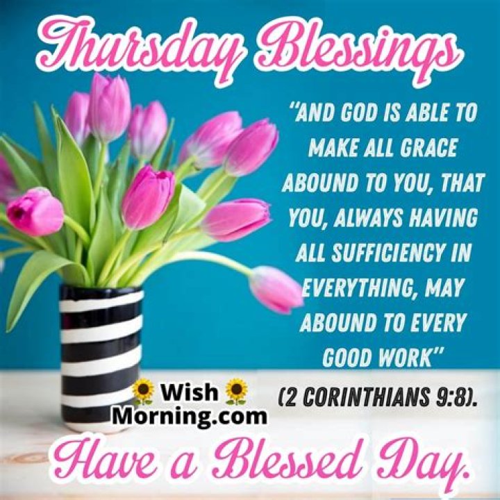 Embracing The Joy Of Thursday Blessings