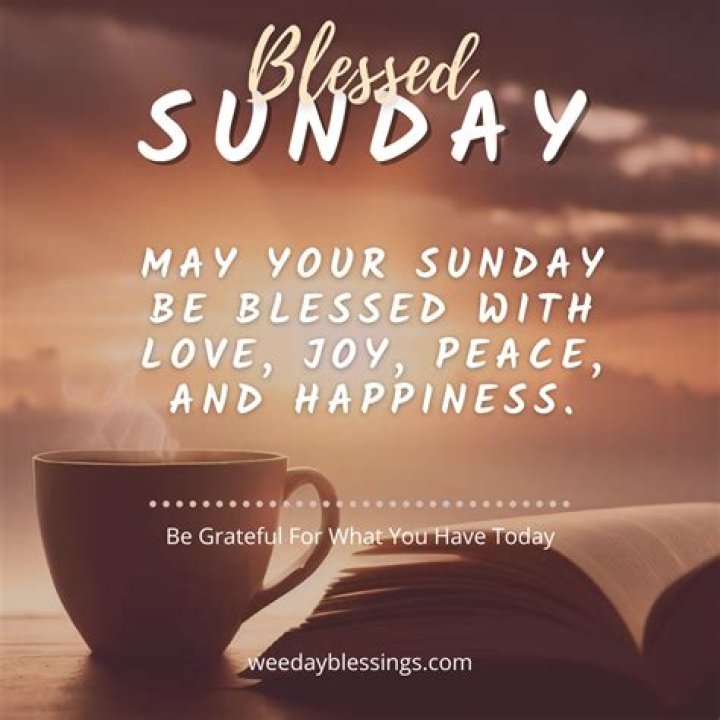Get Your Daily Dose Of Sunday Blessings And Inspiration