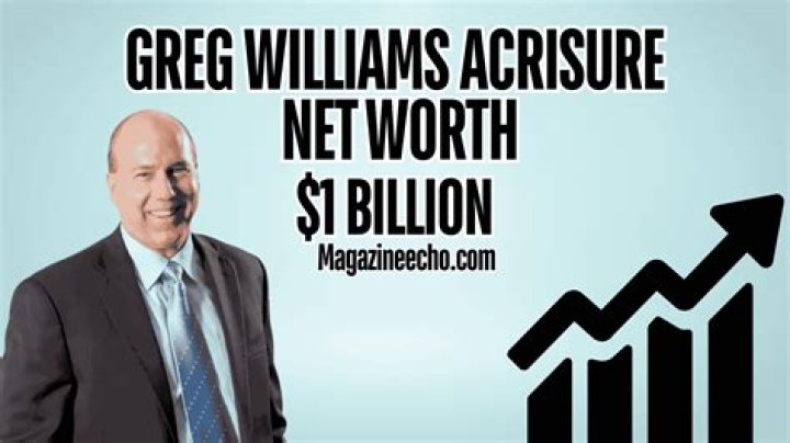 Greg Williams Acrisure's Financial Empire: Exploring The Wealth And Success