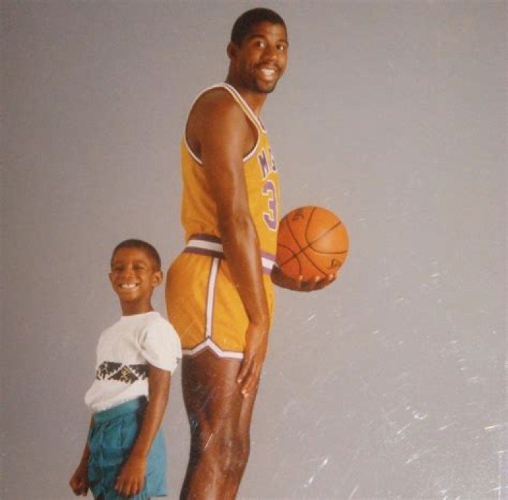 Magic Johnson's Son Stuns With Towering Height
