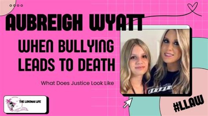 Understanding The Impact Of Bullying: Who Were Aubreigh Wyatt's Bullies?