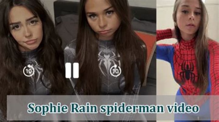 Unmissable Spiderman Video: Witness Sophie Rain's Transformation