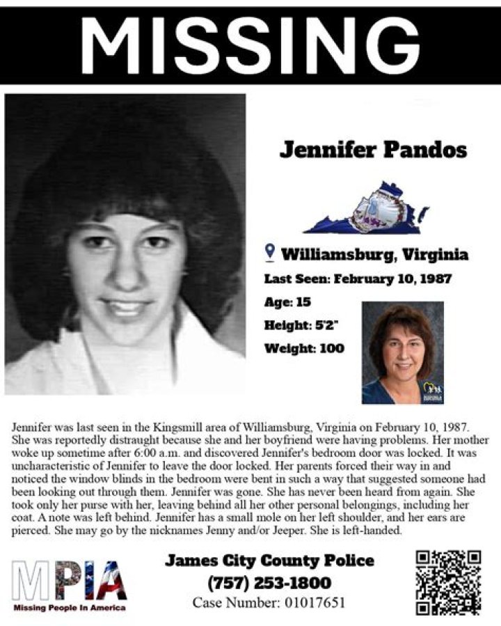 Unraveling The Mystery: The Story Of Jennifer Pandos Found