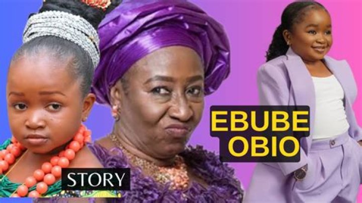 Unveiling The Life Story Of Ebube Obio